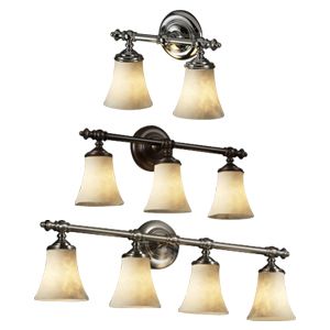 Clouds Tradition Bath Bar by Justice Design Group - Starlight Lighting USA and Canada
